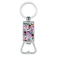 thumbnail image 1 of WIRESTER Household Kitchen Tools Keychains Metal Bottle Opener With Key Ring - Cat Family, 1 of 6