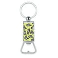 thumbnail image 1 of WIRESTER Household Kitchen Tools Keychains Metal Bottle Opener With Key Ring - Raccoon Pattern, 1 of 6