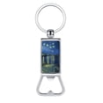 thumbnail image 1 of WIRESTER Household Kitchen Tools Keychains Metal Bottle Opener With Key Ring - Starry Night Over The Rhone, 1 of 1