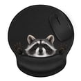 thumbnail image 1 of WIRESTER Mouse Pad Wrist Rest Support Cushion, Raccoon Hands Out, 1 of 6