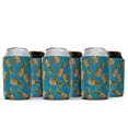 thumbnail image 1 of WIRESTER Neoprene Beer & Soda Sleeve Cover, Set of 6 Paradise Pineapples, 1 of 3