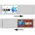 thumbnail image 1 of WIRESTER Plastic Clean and Dirty Dishwasher Magnet Sign Slide Magnet, Blue Sea Turtle, 1 of 6