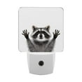 thumbnail image 1 of WIRESTER Plug-in Led Wall Night Light Shade Night Light - Raccoon Hands Out, 1 of 6