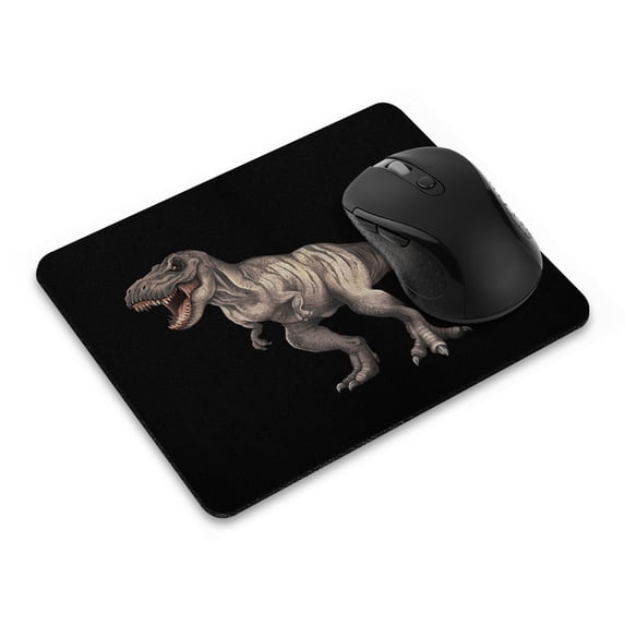 WIRESTER Rectangle Standard Mouse Pad, Non-Slip Mouse Pad for Home, Office, and Gaming Desk - Tyrannosaurus Rex Dinosaur