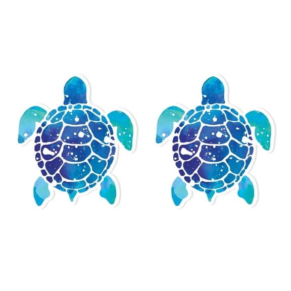 WIRESTER Set of 2pcs Car Air Freshener Fragrance Vent Clip Decoration, Blue Sea Turtle