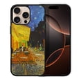 thumbnail image 1 of WIRESTER Shockproof Soft Rubber Cover Case for Apple iPhone 16 Pro Max 6.9" 2024, Cafe Terrace At Night Van Gogh, 1 of 5