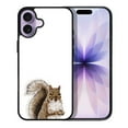 thumbnail image 1 of WIRESTER Shockproof Soft Rubber Cover Case for Apple iPhone 17 6.3" 2025, Brown Gray Squirrel, 1 of 5