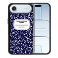 thumbnail image 1 of WIRESTER Shockproof Soft Rubber Cover Case for Apple iPhone 17 Air 6.6" 2025, Blue Composition Book, 1 of 5