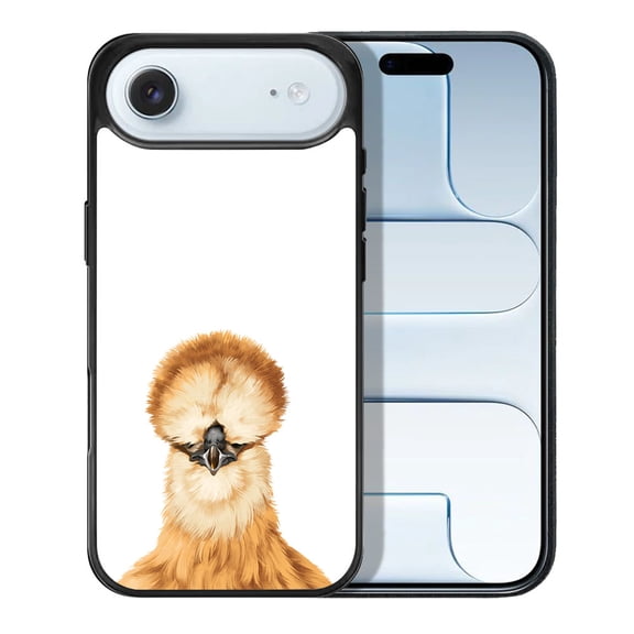 WIRESTER Shockproof Soft Rubber Cover Case for Apple iPhone 17 Air 6.6" 2025, Silkie Chicken