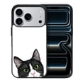 thumbnail image 1 of WIRESTER Shockproof Soft Rubber Cover Case for Apple iPhone 17 Pro 6.3" 2025, Animal Black White Tuxedo Cat, 1 of 5