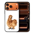 thumbnail image 1 of WIRESTER Shockproof Soft Rubber Cover Case for Apple iPhone 17 Pro Max 6.9" 2025, Brown Silkie Chicken, 1 of 5