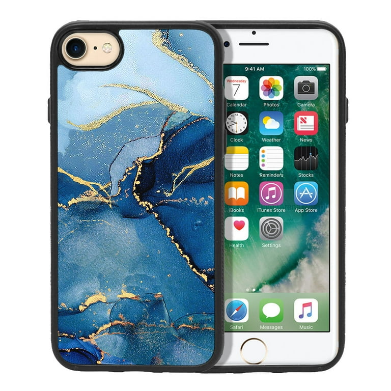 WIRESTER Shockproof Soft Rubber Cover Case for Apple iPhone 7 8 4.7