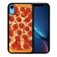 thumbnail image 1 of WIRESTER Shockproof Soft Rubber Cover Case for Apple iPhone XR 6.1", Pepperoni Pizza, 1 of 5