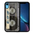 thumbnail image 1 of WIRESTER Shockproof Soft Rubber Cover Case for Apple iPhone XR 6.1", Retro Clear Cassette Tape Hip Hop, 1 of 5