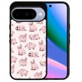 thumbnail image 1 of WIRESTER Shockproof Soft Rubber Cover Case for Google Pixel 10 6.3" 2025, Pig Funny Playful Postures, 1 of 5
