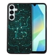 thumbnail image 1 of WIRESTER Shockproof Soft Rubber Cover Case for Samsung Galaxy A16 5G 6.7", Green Circuit Board, 1 of 5