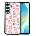 thumbnail image 1 of WIRESTER Shockproof Soft Rubber Cover Case for Samsung Galaxy A16 5G 6.7", Pig Funny Playful Postures, 1 of 5