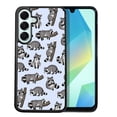 thumbnail image 1 of WIRESTER Shockproof Soft Rubber Cover Case for Samsung Galaxy A16 5G 6.7", Raccoon Funny Playful Postures, 1 of 5