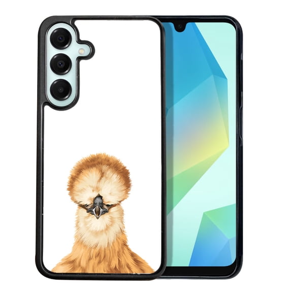 WIRESTER Shockproof Soft Rubber Cover Case for Samsung Galaxy A16 5G 6.7", Silkie Chicken