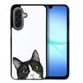 thumbnail image 1 of WIRESTER Shockproof Soft Rubber Cover Case for Samsung Galaxy A17 5G 6.7" 2025, Animal Black White Tuxedo Cat, 1 of 5