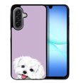 thumbnail image 1 of WIRESTER Shockproof Soft Rubber Cover Case for Samsung Galaxy A17 5G 6.7" 2025, Animal Maltese Dog On Pastel Lilac Background, 1 of 5