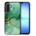 thumbnail image 1 of WIRESTER Shockproof Soft Rubber Cover Case for Samsung Galaxy A17 5G 6.7" 2025, Marble Gold And Green, 1 of 5