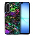 thumbnail image 1 of WIRESTER Shockproof Soft Rubber Cover Case for Samsung Galaxy A17 5G 6.7" 2025, Purple Green Galaxy Marble, 1 of 5