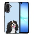 thumbnail image 1 of WIRESTER Shockproof Soft Rubber Cover Case for Samsung Galaxy A17 5G 6.7" 2025, Tricolor Cavalier King Charles Spaniel Dog On Light Blue Background, 1 of 5