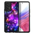thumbnail image 1 of WIRESTER Shockproof Soft Rubber Cover Case for Samsung Galaxy A53 5G 6.5" 2022, Purple Nebula Galaxy, 1 of 5