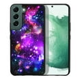 thumbnail image 1 of WIRESTER Shockproof Soft Rubber Cover Case for Samsung Galaxy S22 6.1" 2022, Purple Nebula Galaxy, 1 of 5