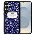 thumbnail image 1 of WIRESTER Shockproof Soft Rubber Cover Case for Samsung Galaxy S25 6.2" 2025, Blue Composition Book, 1 of 5