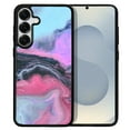 thumbnail image 1 of WIRESTER Shockproof Soft Rubber Cover Case for Samsung Galaxy S25 6.2" 2025, Colorful Marble, 1 of 5