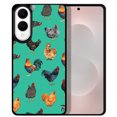 thumbnail image 1 of WIRESTER Shockproof Soft Rubber Cover Case for Samsung Galaxy S25 Edge 6.7 inch 2025, Chicken Pattern, 1 of 5