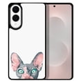 thumbnail image 1 of WIRESTER Shockproof Soft Rubber Cover Case for Samsung Galaxy S25 Edge 6.7 inch 2025, Sphynx Kitten Cat, 1 of 5