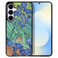 thumbnail image 1 of WIRESTER Shockproof Soft Rubber Cover Case for Samsung Galaxy S25 FE 5G 6.7" 2025, Irises Vincent Van Gogh, 1 of 5