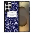 thumbnail image 1 of WIRESTER Shockproof Soft Rubber Cover Case for Samsung Galaxy S25 Ultra 6.8" 2025, Blue Composition Book, 1 of 5