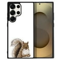 thumbnail image 1 of WIRESTER Shockproof Soft Rubber Cover Case for Samsung Galaxy S25 Ultra 6.8" 2025, Brown Gray Squirrel, 1 of 5