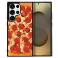 thumbnail image 1 of WIRESTER Shockproof Soft Rubber Cover Case for Samsung Galaxy S25 Ultra 6.8" 2025, Pepperoni Pizza, 1 of 5