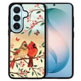 thumbnail image 1 of WIRESTER Shockproof Soft Rubber Cover Case for Samsung Galaxy S26 6.3" 2026, Red Cardinal Lovebird, 1 of 5