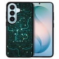 thumbnail image 1 of WIRESTER Shockproof Soft Rubber Cover Case for Samsung Galaxy S26+ / S26 Plus 6.7" 2026, Green Circuit Board, 1 of 5