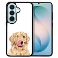 thumbnail image 1 of WIRESTER Shockproof Soft Rubber Cover Case for Samsung Galaxy S26+ / S26 Plus 6.7" 2026, Winking Golden Retriever Dog, 1 of 5