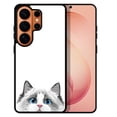 thumbnail image 1 of WIRESTER Shockproof Soft Rubber Cover Case for Samsung Galaxy S26 Ultra 6.9" 2026, Animal White Silver Point Ragdoll Cat, 1 of 5