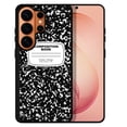thumbnail image 1 of WIRESTER Shockproof Soft Rubber Cover Case for Samsung Galaxy S26 Ultra 6.9" 2026, Black Composition Book, 1 of 5
