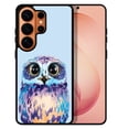 thumbnail image 1 of WIRESTER Shockproof Soft Rubber Cover Case for Samsung Galaxy S26 Ultra 6.9" 2026, Blue Owl On Light Blue Background, 1 of 5