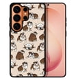 thumbnail image 1 of WIRESTER Shockproof Soft Rubber Cover Case for Samsung Galaxy S26 Ultra 6.9" 2026, Brindle Brown English Bulldog Funny Playful Postures On Brown, 1 of 5