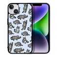 thumbnail image 1 of WIRESTER Soft Rubber Protector Cover Case for Apple iPhone 14 Plus 6.7" 2022, Raccoon Funny Playful Postures, 1 of 5