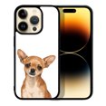 thumbnail image 1 of WIRESTER Soft Rubber Protector Cover Case for Apple iPhone 14 Pro 6.1" 2022, Fawn Chihuahua Dog, 1 of 5