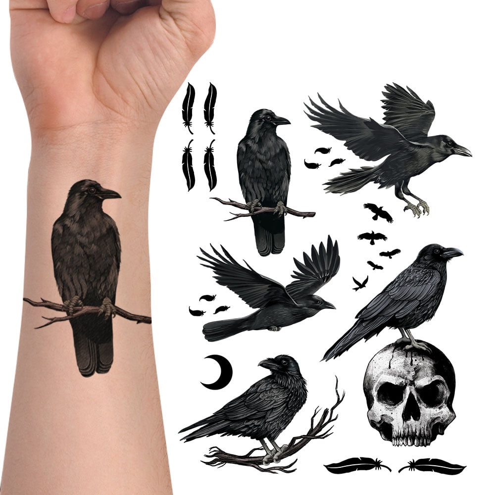 My Raven. Done by Shayla at Pennyblack Ink Tattoo and Art.… | Flickr
