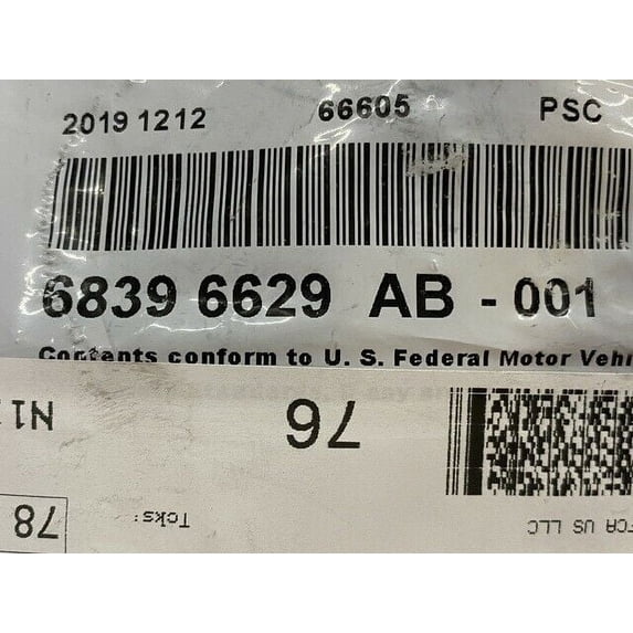 WIRING 42 WAY ELECTRICAL BODY WIRING HARNESSES ***PART NUMBER 68396629AB***