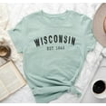 thumbnail image 1 of WISCONSIN EST1848 Graphic Plus Short sleeve T-Shirt, 1 of 9